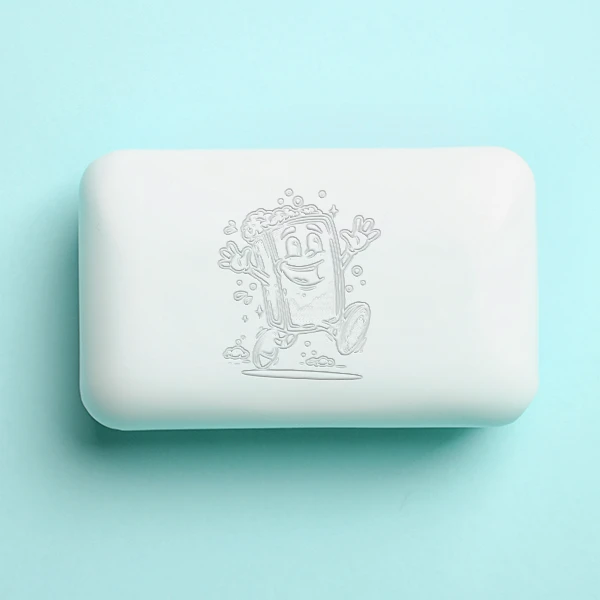 Savon personnalisé au menthe